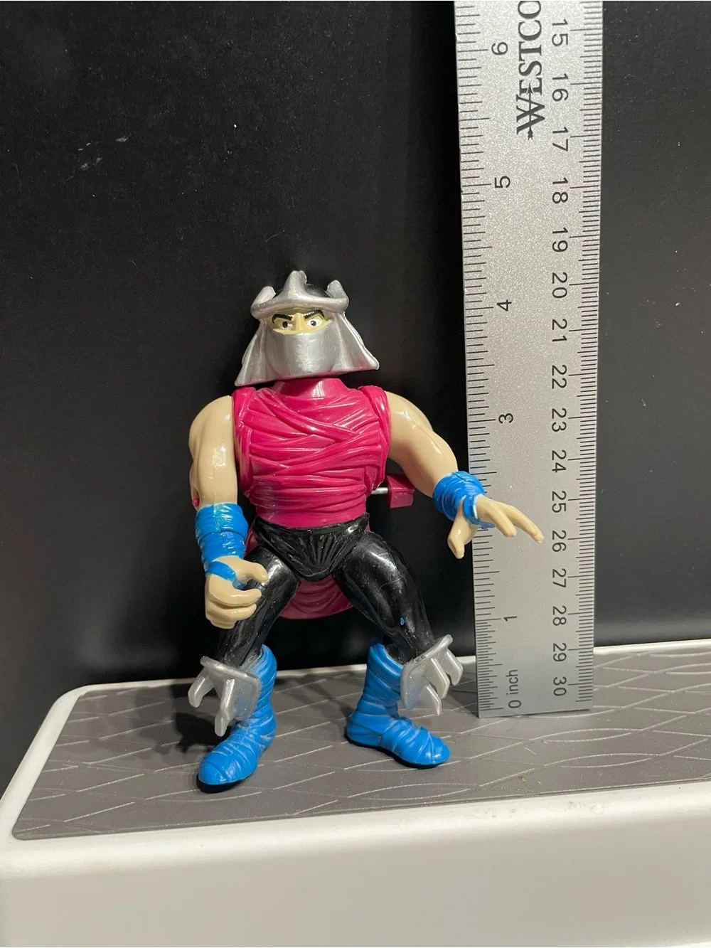 Vintage 1990 Playmates TMNT Teenage Mutant Ninja Turtles Master Shredder Action